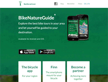 Tablet Screenshot of bikenatureguide.org